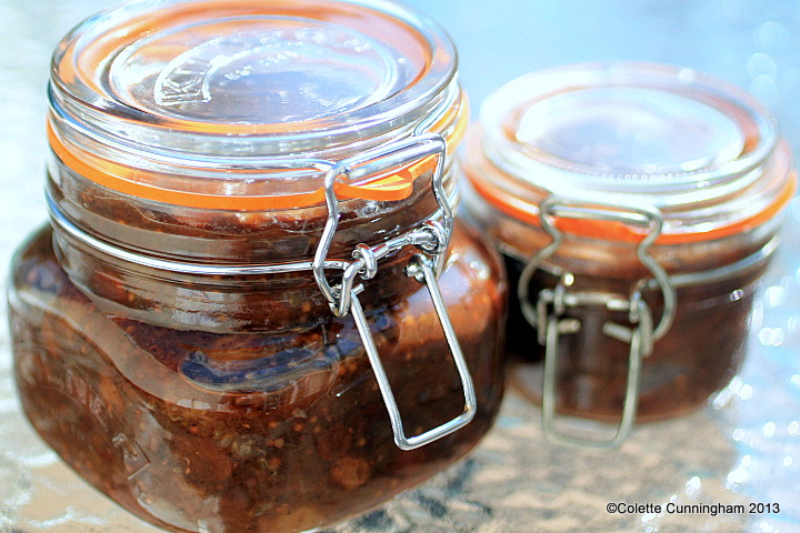 Gooseberry Chutney in Kilner Jars